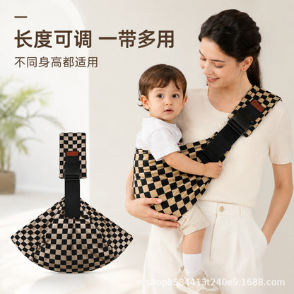 A pure cotton baby carrier for children, a perfect tool for holding babies. It frees your hands when you go out