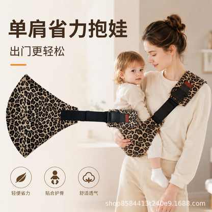 A pure cotton baby carrier for children, a perfect tool for holding babies. It frees your hands when you go out